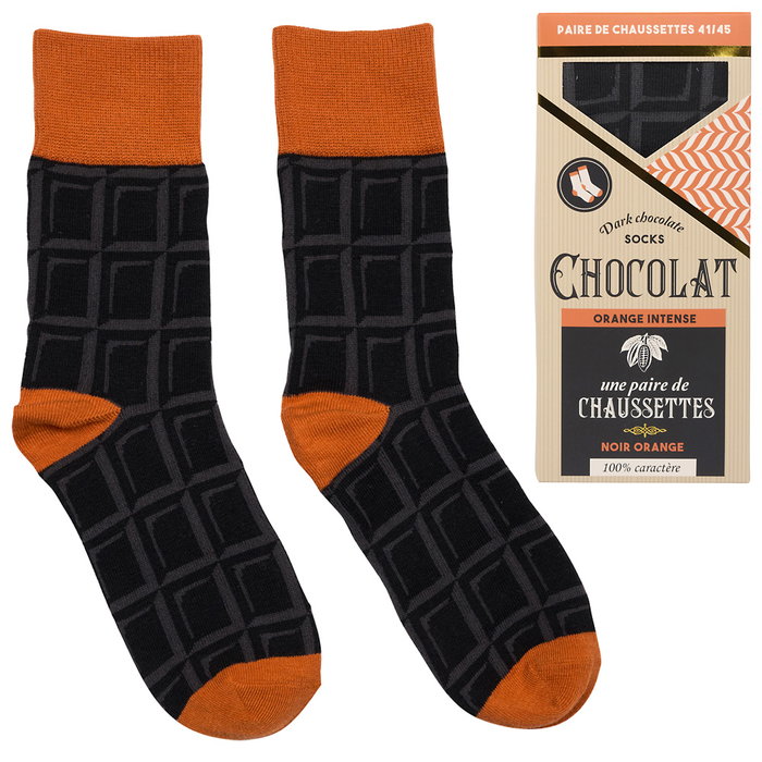 The Concept Factory Chaussettes DELISOCKS Chocolat Assorties
