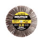 WOLFPACK LINEA PROFESIONAL Disque abrasif éventail grain 80, 80x40 mm