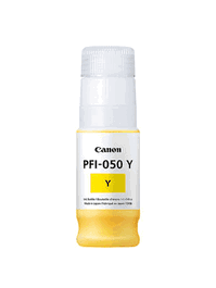 Canon Cartouche d'encre PFI-050Y / 5701C001 Jaune pour imprimante à jet d'encre