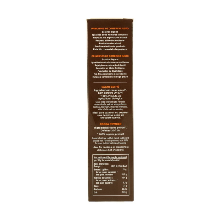 Alternativa3 Cacao Puro Bio sans sucre et sans lactose 150 g