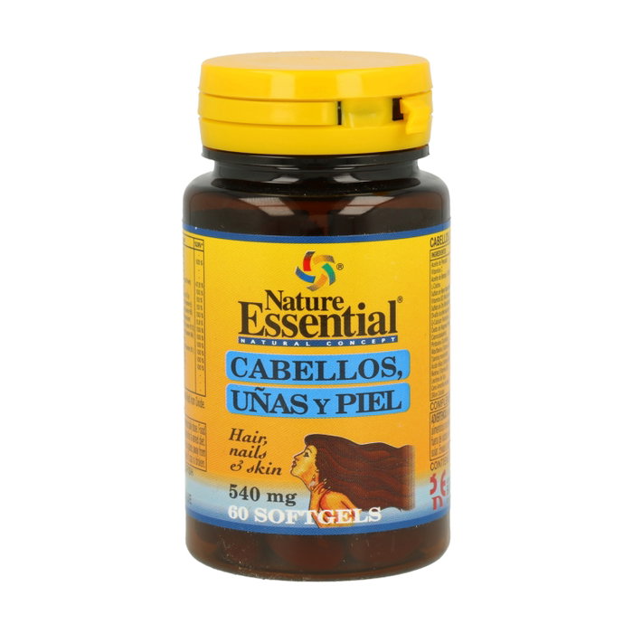 Nature Essential Cabello, Uñas y Piel 540mg, 60 perles