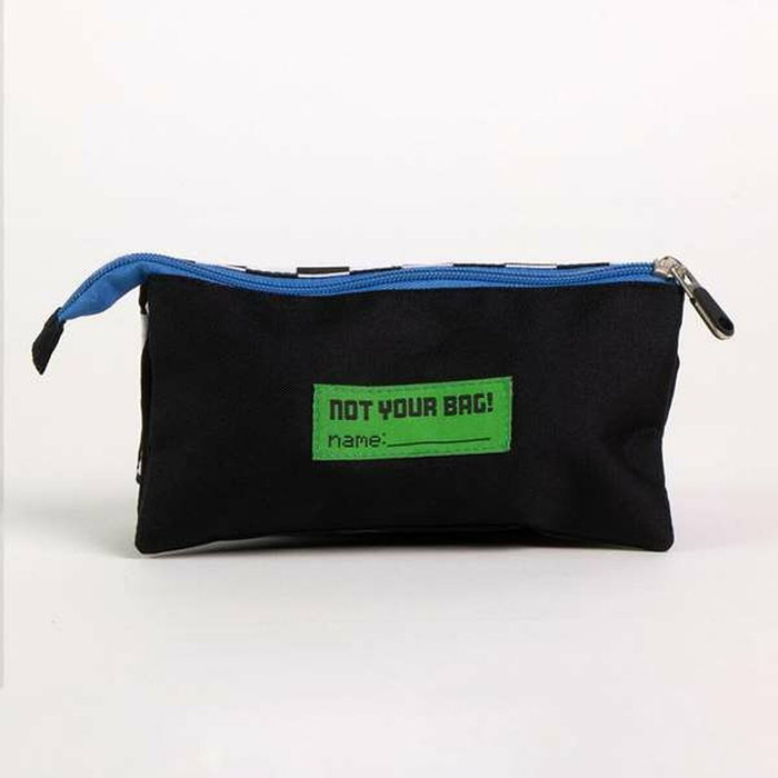 Trousse Fourre-Tout Triple The Avengers Noir 2,2 x 1,1 x 22,5 cm