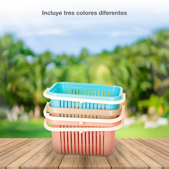 Dovelis Panier à pinces rétractable avec poignée - 12 pièces Dovelis Panier à pinces rétractable avec poignée - 12 pièces
