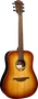 LAG Guitare Acoustique Tramontane 118 Dreadnought Brown Shadow