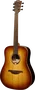 LAG Guitare Acoustique Tramontane 118 Dreadnought Brown Shadow