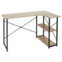 Home Deco Factory Bureau d'angle Job Noir