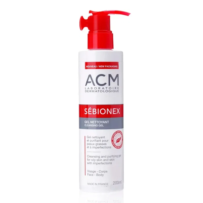 Laboratoire ACM Sebionex Purification Gel Nettoyant 200 ml Laboratoire ACM Sebionex Purification Gel Nettoyant 200 ml