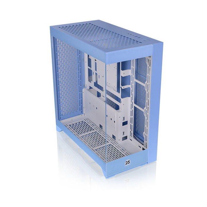 Thermaltake Cte E660 MX Boîtier PC Gaming Mid Tower Hydrangea Bleu ATX/EATX/Micro-ATX/Mini-ITX Panneau Vitre Trempée Connectique USB 3.2