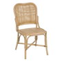 BigBuy Home Chaise de Salle à Manger Naturel Rotin