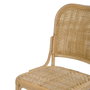 BigBuy Home Chaise de Salle à Manger Naturel Rotin
