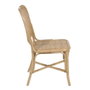 BigBuy Home Chaise de Salle à Manger Naturel Rotin