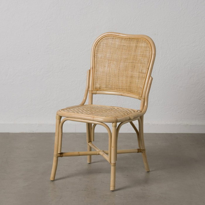 BigBuy Home Chaise de Salle à Manger Naturel Rotin BigBuy Home Chaise de Salle à Manger Naturel Rotin