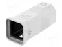 HARTING Boîtier pour connecteurs HDC Han® A taille 3A droit