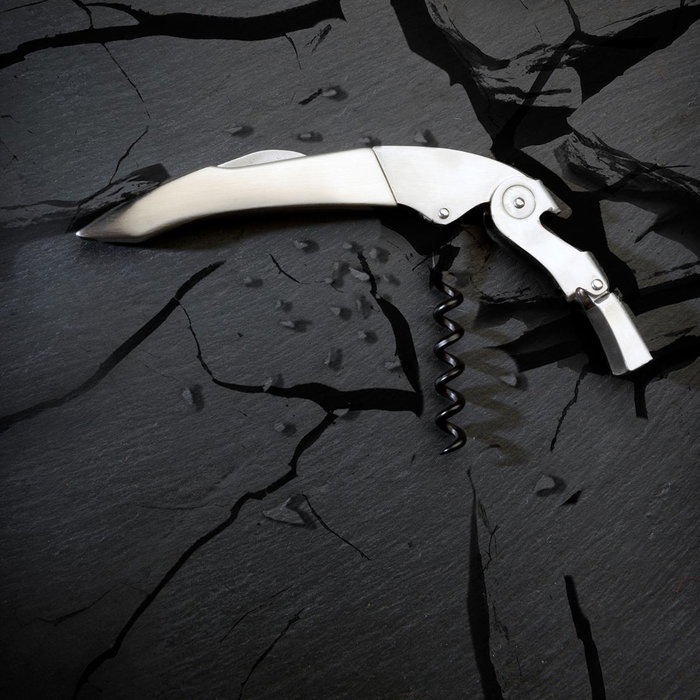 Sacacorchos Acero Inoxidable y Teflón Titan Premium Koala 13,5x12x3 cm