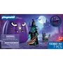 Playmobil 72360 Citrouille : Sorcière et Chat avec cachette magique