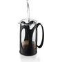 Bodum Cafetière à Piston, 0.35 L - 3 Tasses, Noir