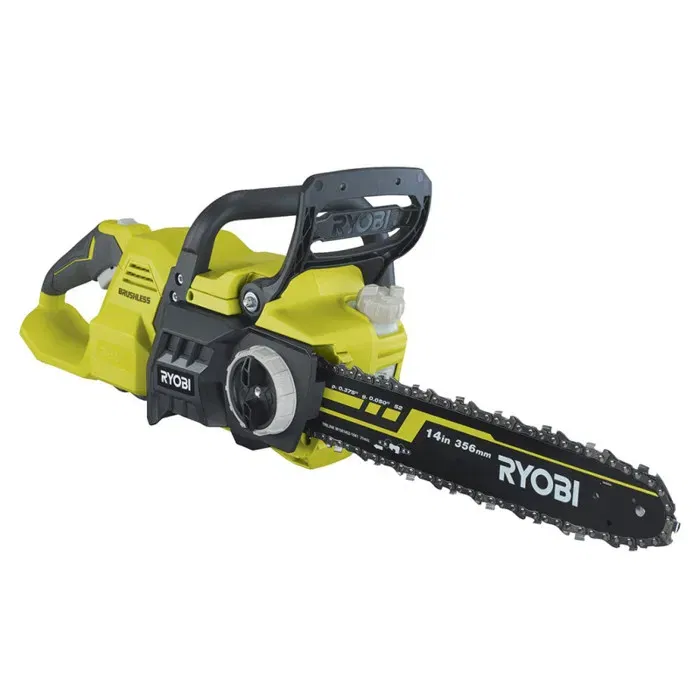 RYOBI Tronçonneuse sans Fil 36V Brushless RY36CSX35A-0 - Guide de 35 cm, Vitesse de Chaîne 21 m/s, Tendeur Sans Outil, Pompe Automatique - Sans Batterie RYOBI Tronçonneuse sans Fil 36V Brushless RY36CSX35A-0 - Guide de 35 cm, Vitesse de Chaîne 21 m/s, Tendeur Sans Outil, Pompe Automatique - Sans Batterie
