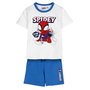 Cerdá Ensemble 2 pièces en French Terry motif Spiderman pour enfant 5 ans - Blanc