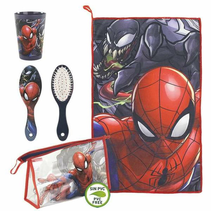 Trousse de toilette enfant Spider-Man 2100003467 Rouge