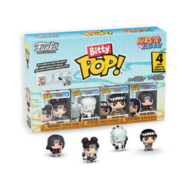 Funko Bitty POP! Naruto Shippuden Pack de 4 Figurines Vinyl Battles