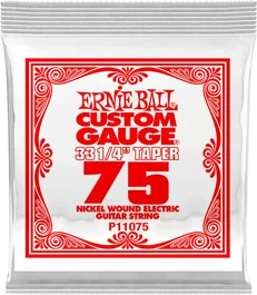 ERNIE BALL Corde électrique Slinky Extra Long .075 (Set de 3)