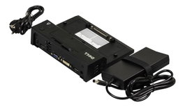 Dell Port Replicator EURO2 Simple E-Port II avec USB 3.0 et adaptateur secteur 130W