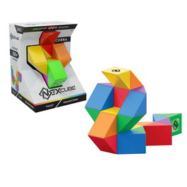 Goliath Nexcube Cobra 931512 - Jeu de construction innovant avec plus de 100 formes - Version portugaise et espagnole - À partir de 8 ans