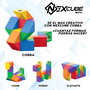 Goliath Nexcube Cobra 931512 - Jeu de construction innovant avec plus de 100 formes - Version portugaise et espagnole - À partir de 8 ans
