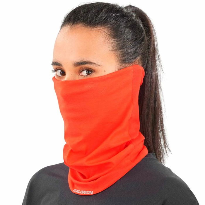 Snood polaire Salomon Cross NeckHead Tube Rouge