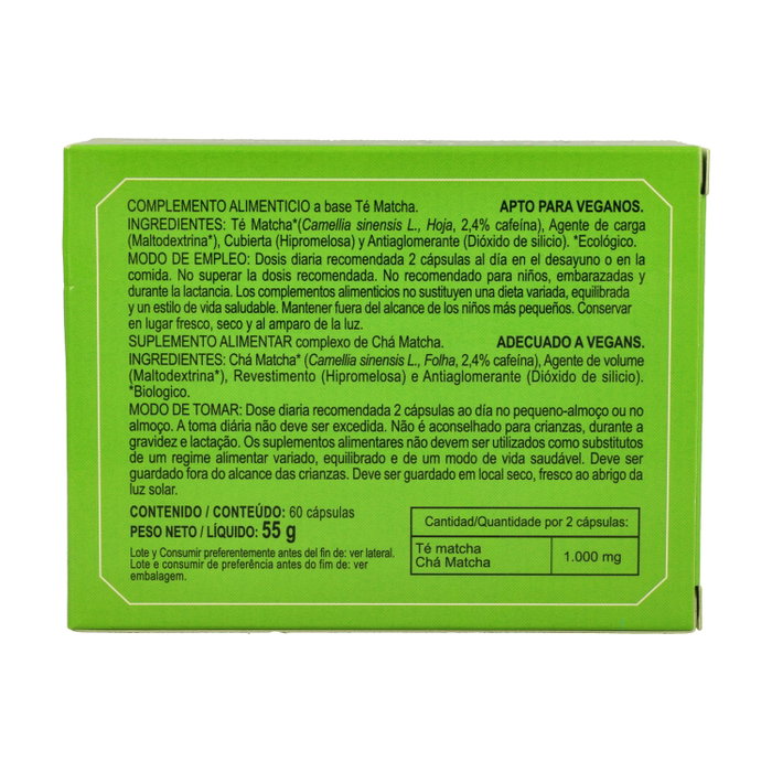 Integralia Matcha Secret Eco 60 gélules