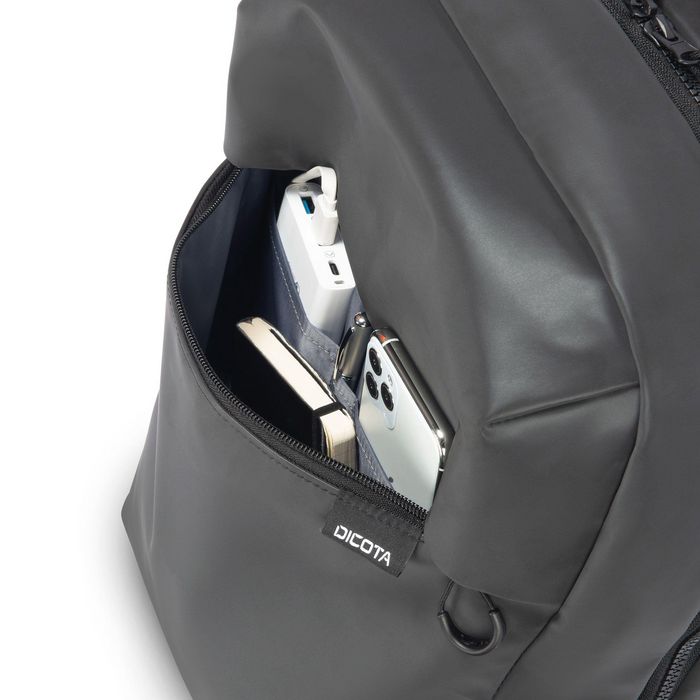 Dicota Sac à dos Commuter 13-16" Reflective - Réfléchissant pour sécurité - Pour ordinateur portable