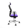 Piqueras y Crespo Chaise de Bureau avec Appui-tête Jorquera 1D086G2 Lila