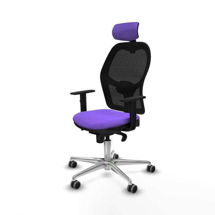 Piqueras y Crespo Chaise de Bureau avec Appui-tête Jorquera 1D086G2 Lila Piqueras y Crespo Chaise de Bureau avec Appui-tête Jorquera 1D086G2 Lila