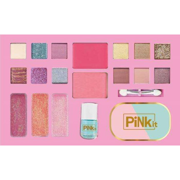 Nice Mallette de maquillage de voyage Pink It rose