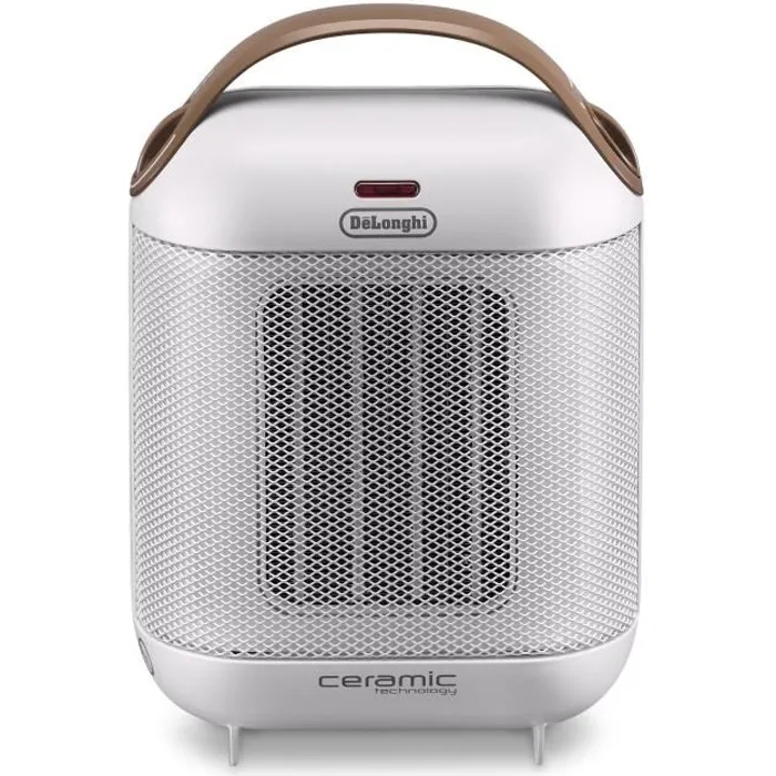 Delonghi HFX30C18 Radiateur soufflant mobile céramique blanc ivoire - Technologie céramique pour une chaleur douce - Ventilateur - 2 puissances de chauffe Delonghi HFX30C18 Radiateur soufflant mobile céramique blanc ivoire - Technologie céramique pour une chaleur douce - Ventilateur - 2 puissances de chauffe
