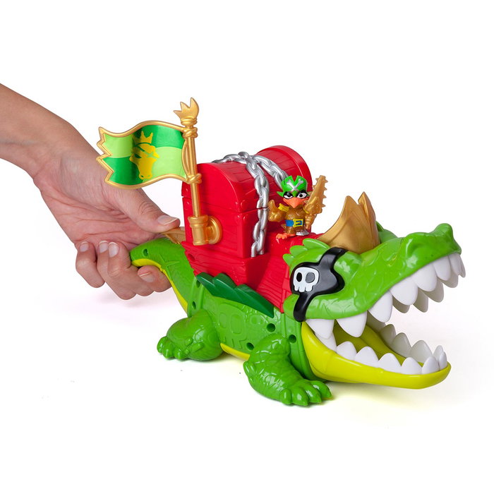 Magic Box Piratix King Croc avec Capitaine Piratix exclusif