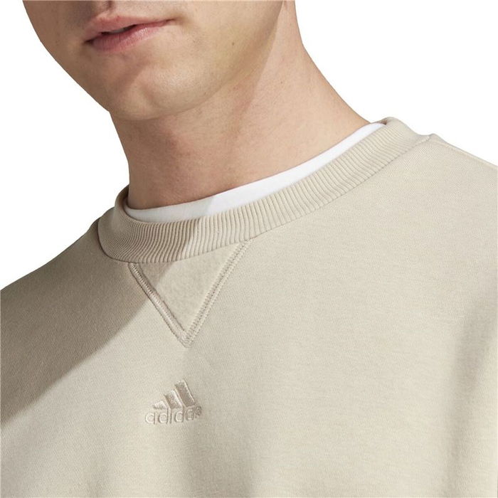 Sweat sans capuche homme Adidas All Szn Blanc