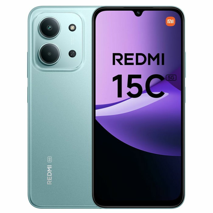 Smartphone Xiaomi Redmi 15C 6,9" Octa Core mediatek dimensity 6300 4 GB RAM 128 GB Vert
