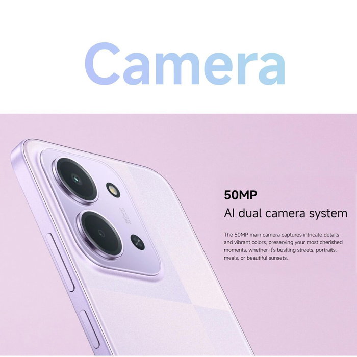 Smartphone Xiaomi Redmi 15C 6,9" Octa Core mediatek dimensity 6300 4 GB RAM 128 GB Vert