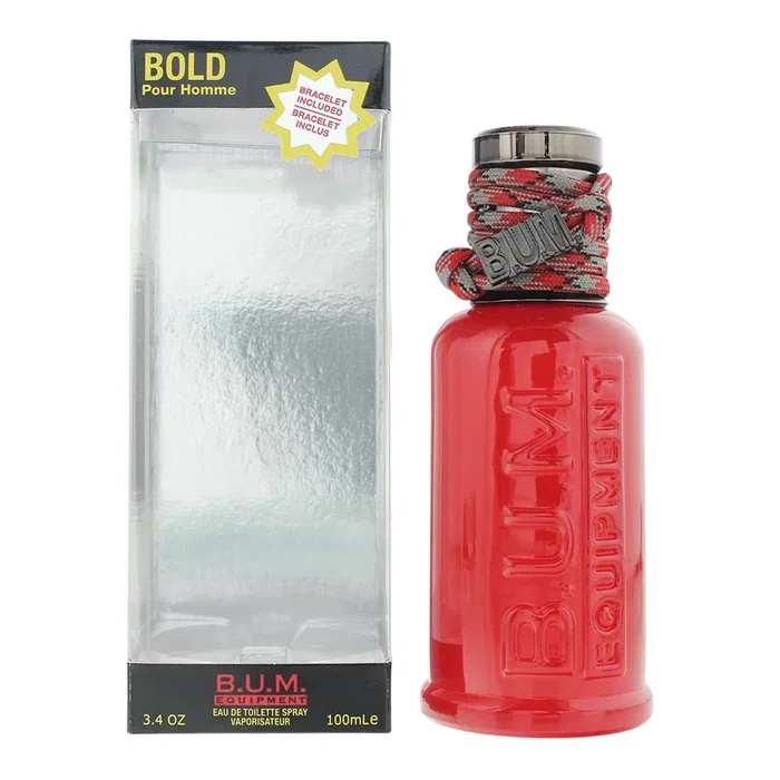 BUM Equipment Bold Wrap Bracelet Eau de Toilette pour hommes 100 ml