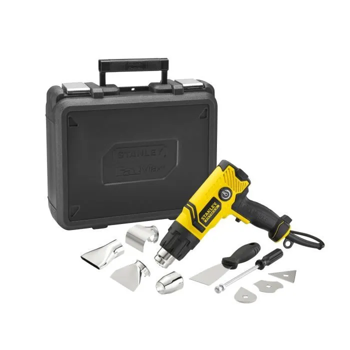 Stanley Fatmax Pistolet à air chaud FME670K-QS, 2000W, 600°C Stanley Fatmax Pistolet à air chaud FME670K-QS, 2000W, 600°C