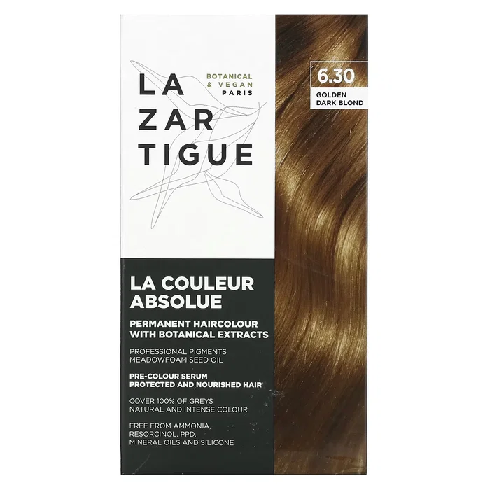 Lazartigue La Couleur Absolue Teinture permanente 6.30 Golden Dark Blond Lazartigue La Couleur Absolue Teinture permanente 6.30 Golden Dark Blond