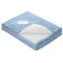 MEDISANA Couverture chauffante réversible HB 415 - 9 réglages de température - 120 W - Format 180 x 130 cm - Bleu - Arret automatique