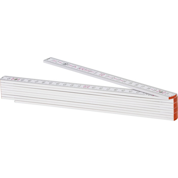 Stabila Type 1707 Règle pliante en bois 2 m, Blanc Stabila Type 1707 Règle pliante en bois 2 m, Blanc