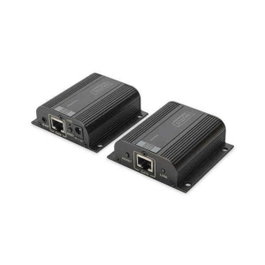DIGITUS Extenseur HDMI noir 50m avec 3 ports HDMI et 2 ports RJ45