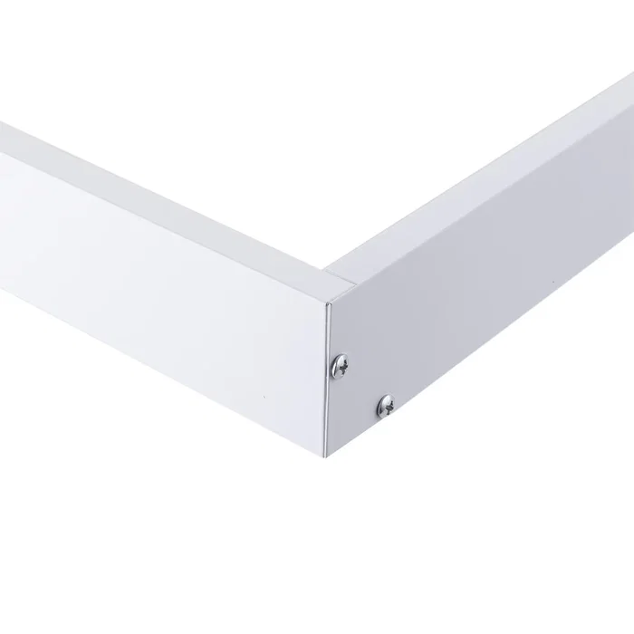 BX3 LIGHT Marco de Montage en Surface pour Panneau LED 1200 x 600 mm, Aluminium Blanc, Ref BX3-M-P-1200600 BX3 LIGHT Marco de Montage en Surface pour Panneau LED 1200 x 600 mm, Aluminium Blanc, Ref BX3-M-P-1200600