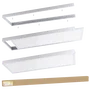 BX3 LIGHT Marco de Montage en Surface pour Panneau LED 1200 x 600 mm, Aluminium Blanc, Ref BX3-M-P-1200600