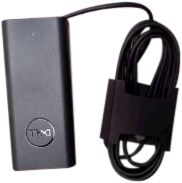 Dell Adaptateur secteur USB-C 65W avec cordon d'alimentation C6, tensions multiples 5V/9V/15V/20V, compatible avec ordinateurs portables Dell