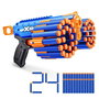 Zuru X-Shot Insanity Manic - Pistolet Blaster avec 24 Fléchettes en Mousse Air Pocket Technology et Rangement Modulaire