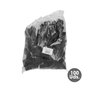 WOLFPACK LINEA PROFESIONAL Embouts de protection intérieurs carrés 50x50 mm, Noir, 100 unités
